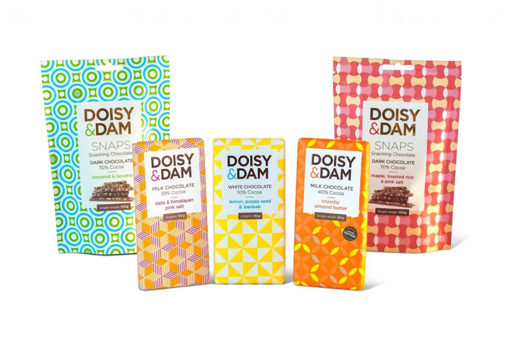Doisy & Dam chocolate bars
