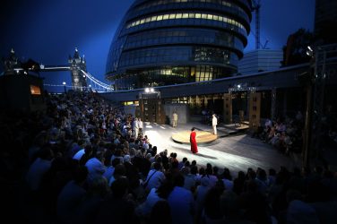 Free open-air theatre at the Scoop